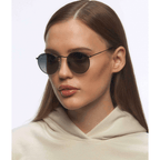 Ray-Ban Round Metal RB3447N 002/71 50 Sunglasses Oval