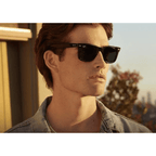 Ray-Ban Wayfarer RB2140 902/58 Polarised Sunglasses Square